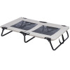 Lit de camp surélevé pliable robuste et stable pour chien