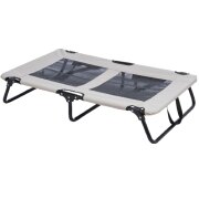 Lit de camp, surélevé, pliable, robuste, stable pour chien