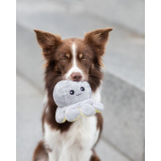 Jouet peluche réversible pieuvre doudou chiot