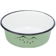 Gamelle inox chien antidérapant, stable