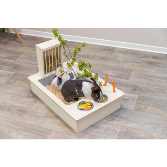 Station mangeoire pour cochon d'inde et lapin