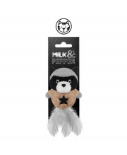 Milk & Pepper Peluche raton laveur pour chat