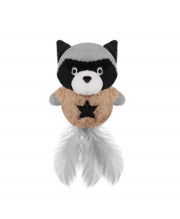 Milk & Pepper Peluche raton laveur pour chat