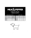 Milk & Pepper Collier rayé Bleu Marine Neptune
