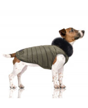 Manteau doudoune chien BASILE Kaki