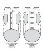 Manteau doudoune chien BASILE Kaki