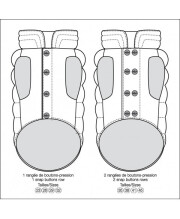 Manteau doudoune chien BASILE Kaki