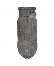 Pull pour petit chien CAMILLE gris
