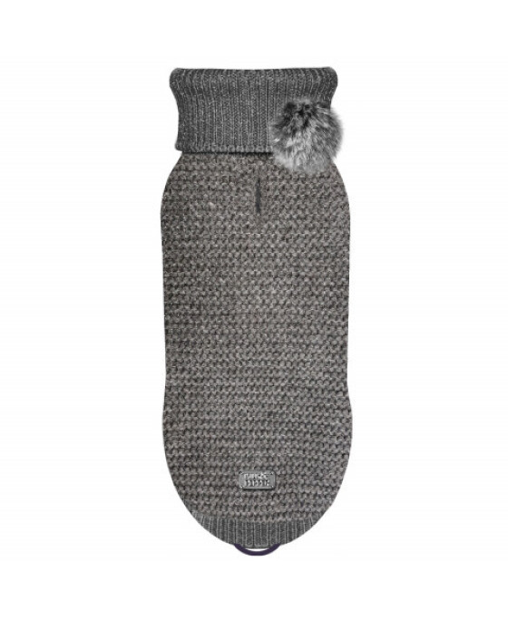 Pull pour petit chien CAMILLE gris