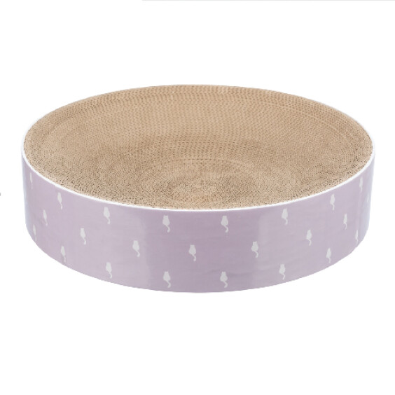Panier griffoir carton chat Ø45 cm