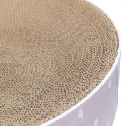 Panier griffoir carton chat Ø45 cm