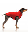 Milk & Pepper Polaire pour chien Antarctik Rouge