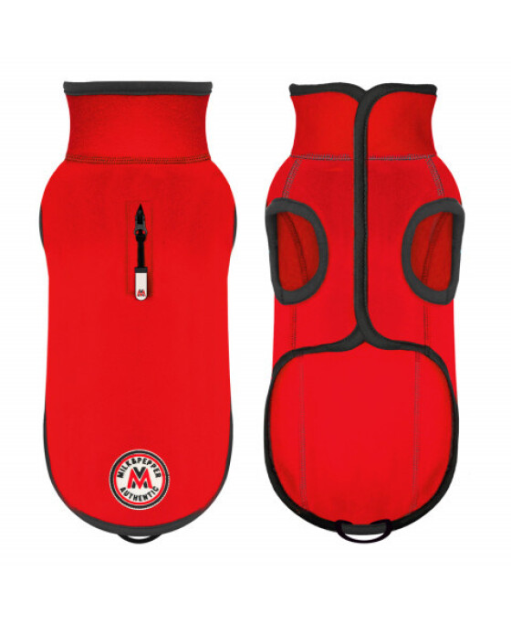 Milk & Pepper Polaire pour chien Antarctik Rouge