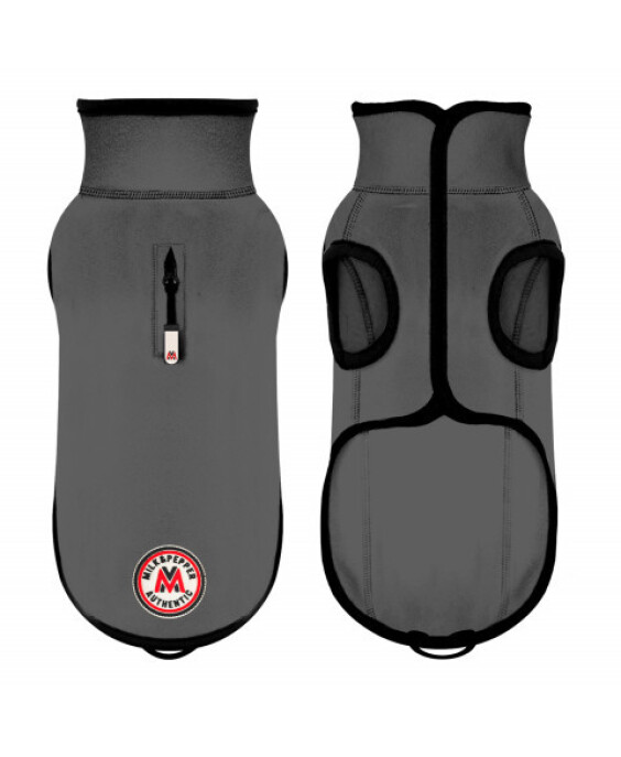 Milk & Pepper Polaire pour chien Antarctik grise
