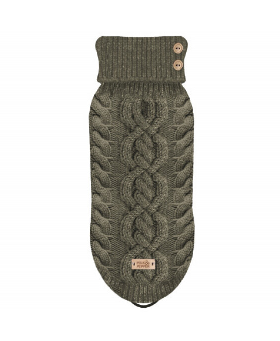 Milk & Pepper Pull pour chien Donovan kaki