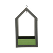 Mangeoire en bois Oslo vert 15mm Zolux