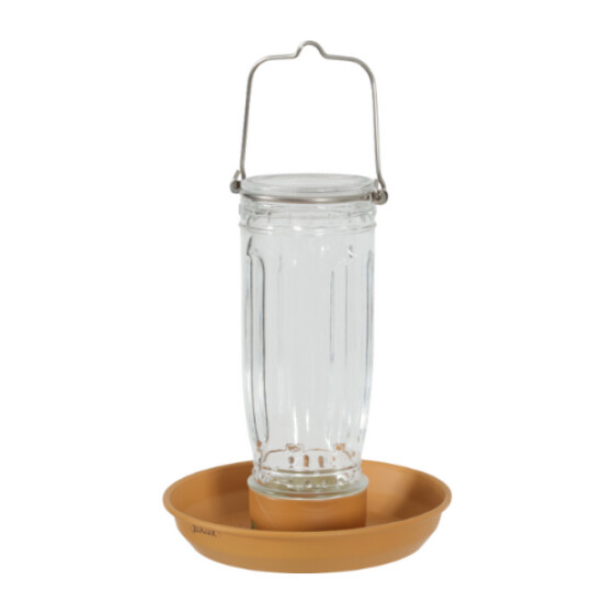 Mangeoire en verre Miel