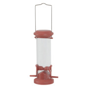 Mangeoire silo plastique rouge terracotta