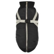 Manteau bomber avec harnais intégré noir