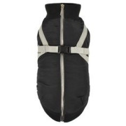 Manteau bomber avec harnais intégré noir