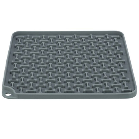 Tapis de léchage pour chien 20 x 20 cm