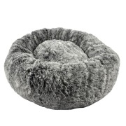 Coussin apaisant chien chat Donut Poilu noir
