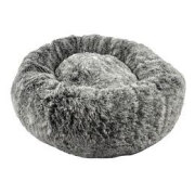 Coussin apaisant chien chat Donut Poilu - NOIR
