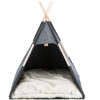 Tipi pour chien coussin peluche déhoussable Soft