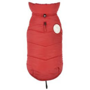 Manteau imperméable rouge pour chien DOG