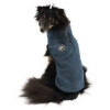 Pull en polaire bleu