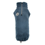Pull en polaire bleu