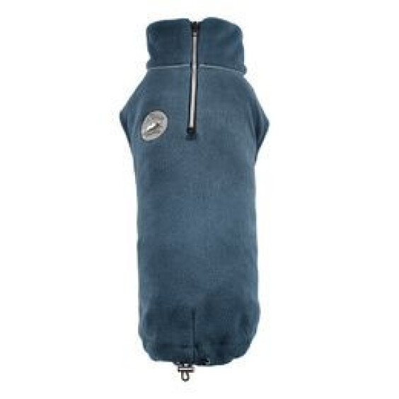 Pull en polaire bleu