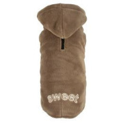 Pull polaire pour chien Sweet taupe
