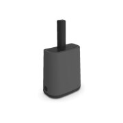 Pelle de toilette avec support BIALA Gris foncé