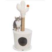 Griffoir Cactus Design pour chat, avec maison Original