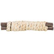 Jouet pour Lapin nain & Rongeurs, bois et paille