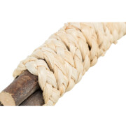 Jouet pour Lapin nain & Rongeurs, bois et paille