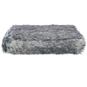 Coussin épais déhoussable et lavable pour chien en peluche