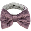 Collier nœud papillon velours