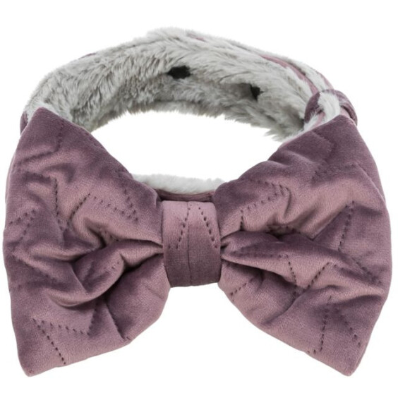 Collier nœud papillon velours