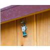Niche pour chien d'extérieur en bois