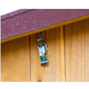 Niche pour chien d'extérieur en bois