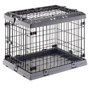 Cage d'intérieur pliable pour chien