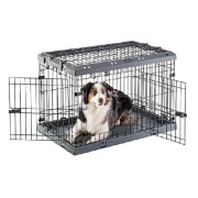 Cage d'intérieur pliable pour chien