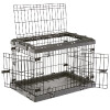 Cage d'intérieur pliable pour chien
