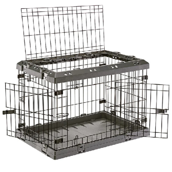 Cage d'intérieur pliable pour chien