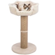 Arbre à chat original avec panier Boho