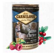 CARNILOVE pâtée pour chien sans céréales saumon