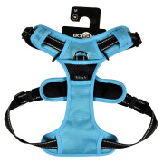 Harnais Anti-traction, en Y, Rando Walk BLEU pour chien