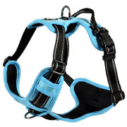 Harnais Anti-traction, en Y, Rando Walk BLEU pour chien